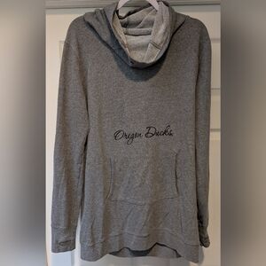 Oregon Ducks Jansport Women's Gray Cowl Neck Sweatshirt Size XL